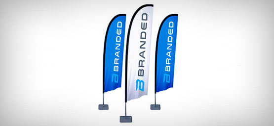 BBRANDED Außenwerbung Beachflag Werbetechnik Fahrzeugbeschriftungen Schaufensterbeschriftungen Messebeschilderung Eventbeschilderung Hamburg
